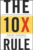 The 10X Rule Book Cover