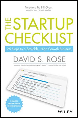 The Startup Checklist Book Cover