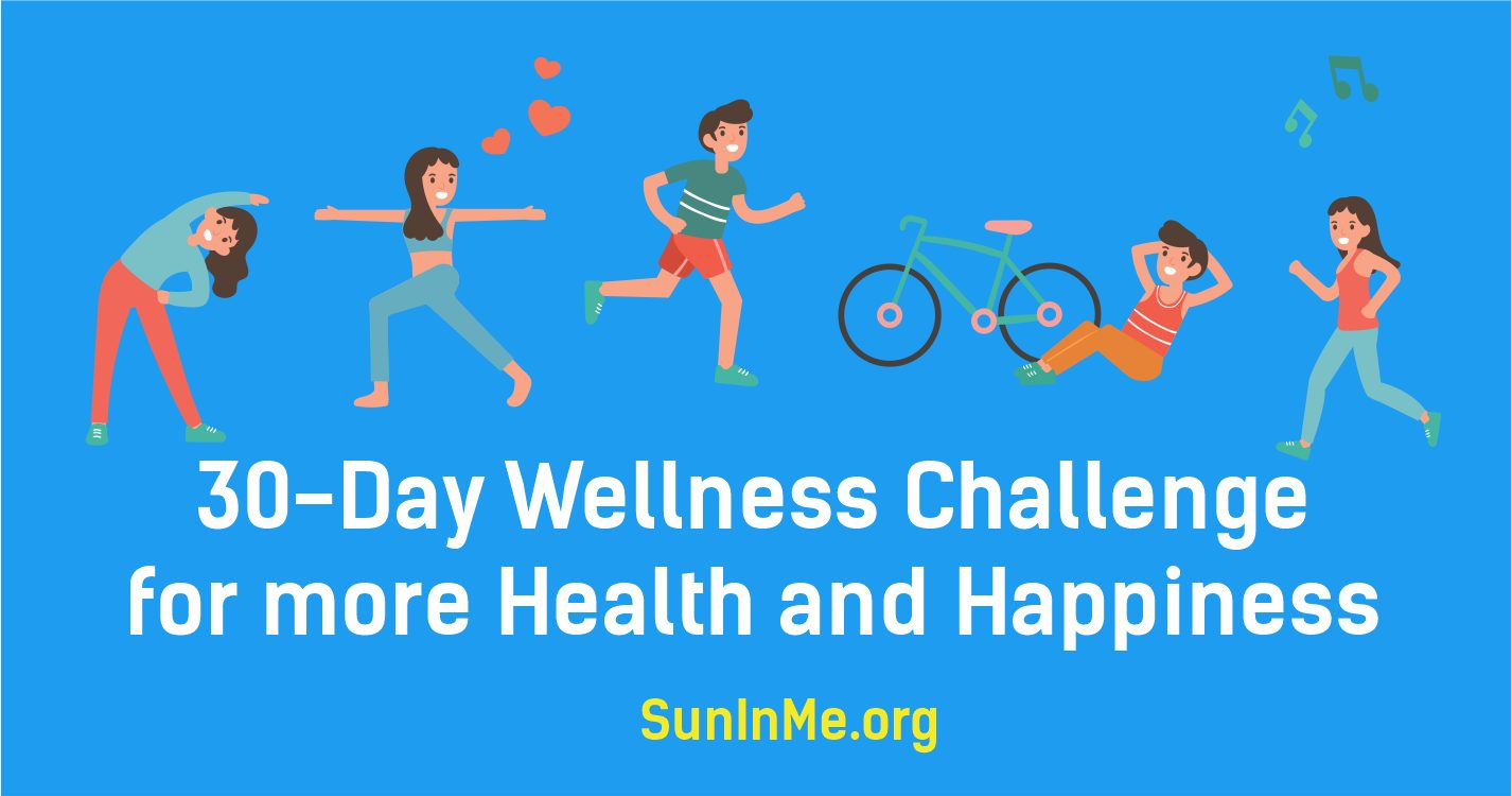 30 Day Wellness Challenge For More Health And Happiness